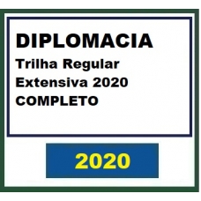 COMBO Diplomacia Anual 2020 SAPIENTIA - Trilha Regular Extensiva - COMPLETO - Extensivo